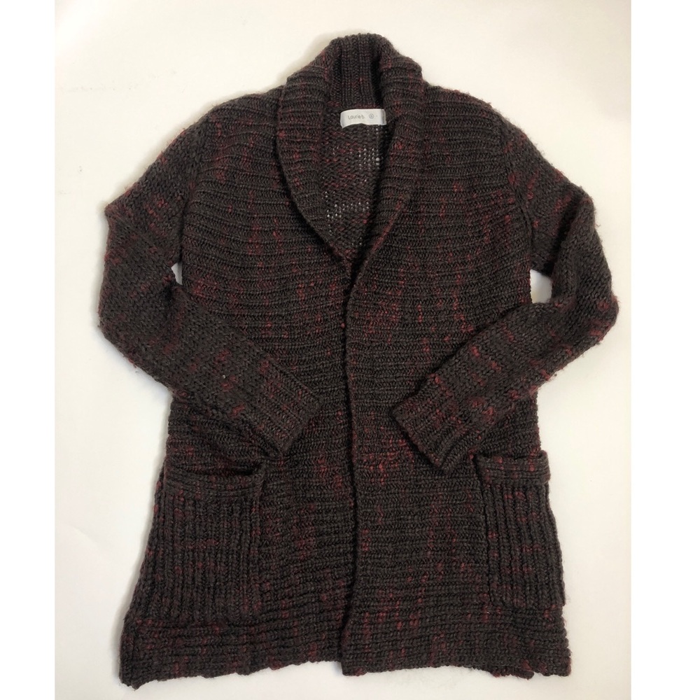 Anthropologie Laurie B Alpaca Blend Cardigan Small View 2